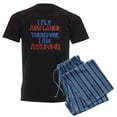 thumbnail image 1 of CafePress - Airplanes Pajamas - Men's Dark Loose Fit Cotton Pajama Set, 1 of 7