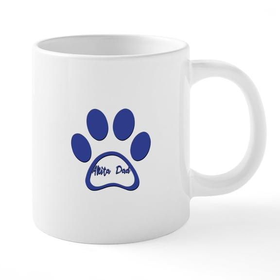 CafePress - Akita Dad Mugs - 20 Ounce Ceramic Mega Mug