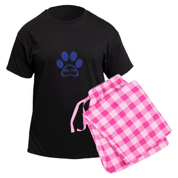 CafePress - Akita Dad Pajamas - Men's Dark Loose Fit Cotton Pajama Set