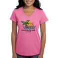 thumbnail image 1 of CafePress - Alabama Dauphin Island T Shirt - Women's V-Neck Dark T-Shirt, 1 of 3