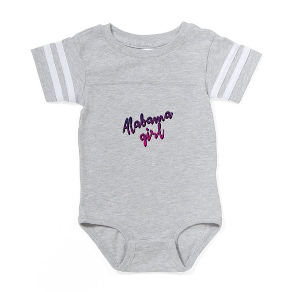 CafePress - Alabama Girl - Cute Infant Baby Football Bodysuit