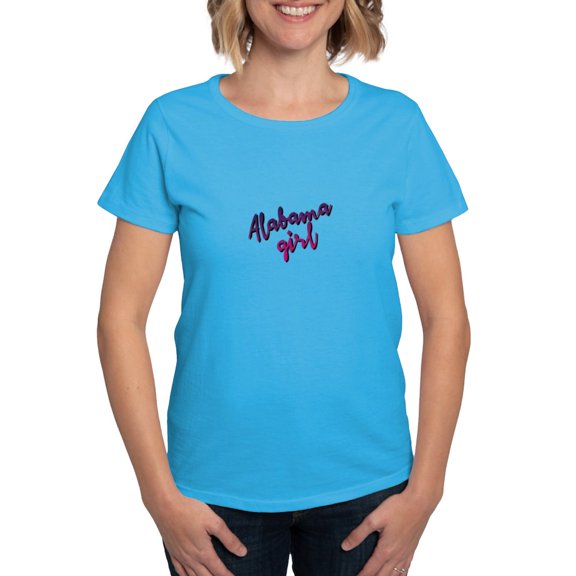 CafePress - Alabama Girl T Shirt - Women's Traditional Fit Dark T-Shirt