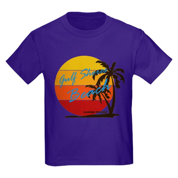 CafePress - Alabama Gulf Shores T Shirt - Dark T-Shirt Kids XS-XL