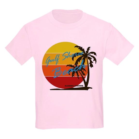 CafePress - Alabama Gulf Shores T Shirt - Light T-Shirt Kids XS-XL