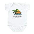 thumbnail image 1 of CafePress - Alabama Orange Beach Body Suit - Baby Light Bodysuit, Size Newborn - 24 Months, 1 of 4