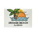thumbnail image 1 of CafePress - Alabama Orange Beach Magnets - Rectangle Magnet, 2"x3" Refrigerator Magnet, 1 of 3