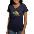 thumbnail image 1 of CafePress - Alabama Orange Beach T Shirt - Women's V-Neck Dark T-Shirt, 1 of 4