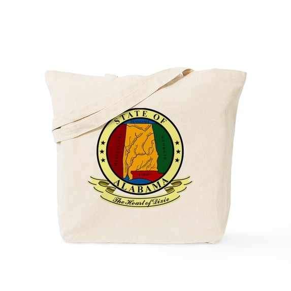 CafePress - Alabama Seal Tote Bag - Unisex Canvas Tote Bag, Beige, 1-Piece