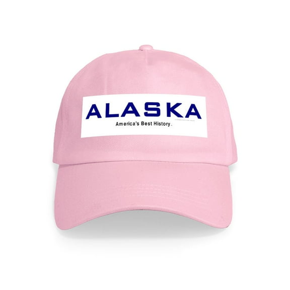 CafePress - Alaska Americasbesthistory.Com Cap - Adjustable 100% Brushed Unisex Casual Cotton Baseball Cap, Beige, 1