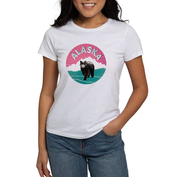CafePress - Alaska Bear Women's T Shirt - Women's Classic T-Shirt