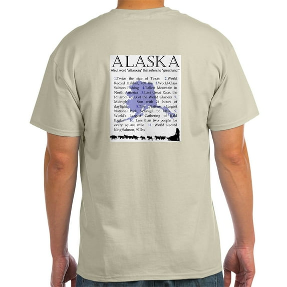 CafePress - Alaska Gifts Ash Grey T Shirt - Men's Classic Graphic T-Shirt