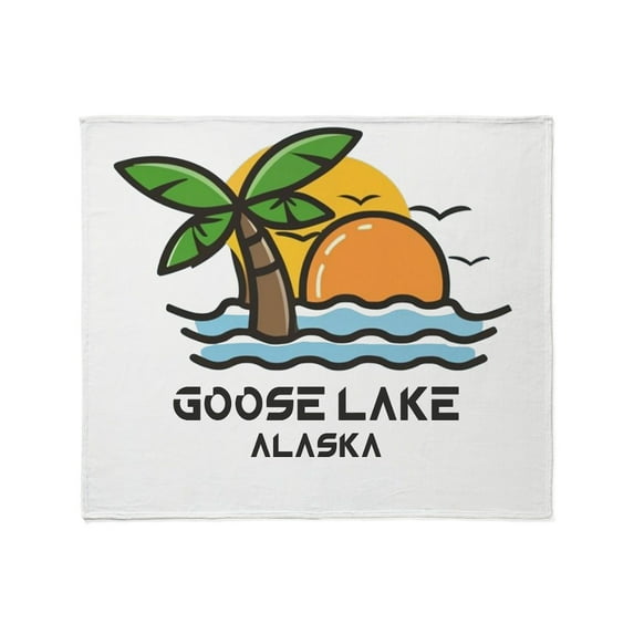 CafePress - Alaska Goose Lake - Soft Fleece Throw Blanket, 50"x60" Stadium Blanket