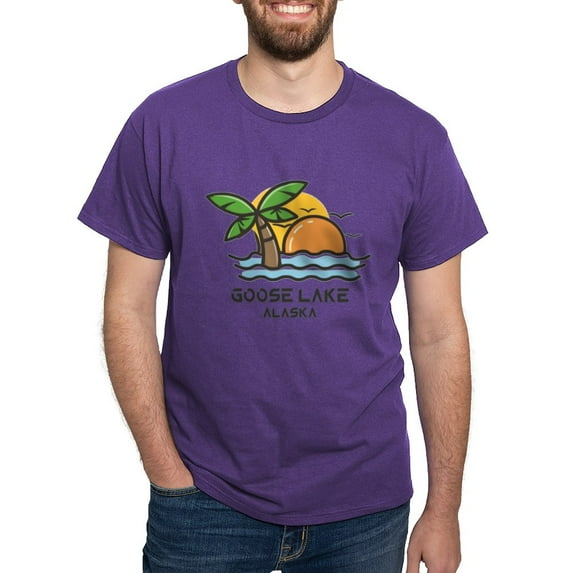 CafePress - Alaska Goose Lake T Shirt - Men's Classic Graphic Cotton T-Shirt