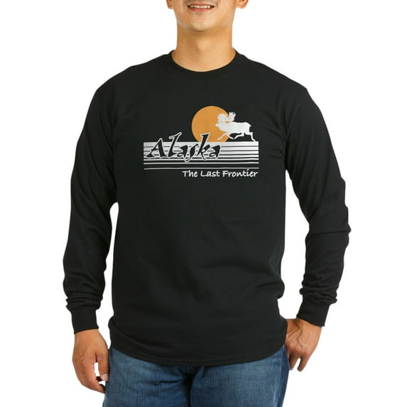 CafePress - Alaska Long Sleeve Dark T Shirt - Long Sleeve Dark T-Shirt