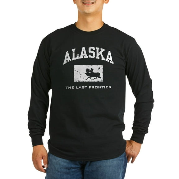 CafePress - Alaska Long Sleeve Dark T Shirt - Long Sleeve Dark T-Shirt