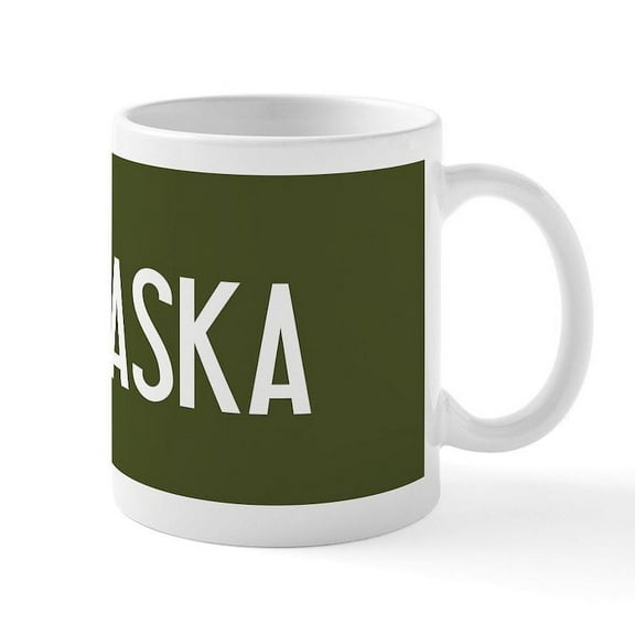 CafePress - Alaska Moose - 11 oz Ceramic Mug - Novelty Coffee Tea Cup