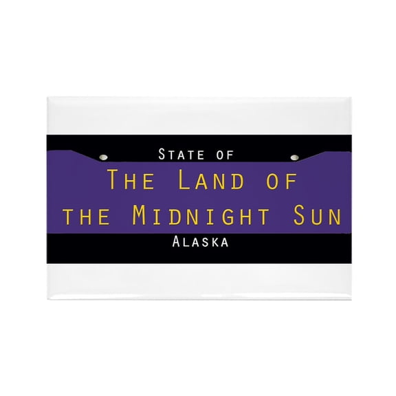 CafePress - Alaska Nickname #2 Magnets - Rectangle Magnet, 2"x3" Refrigerator Magnet