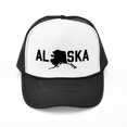 thumbnail image 1 of CafePress - Alaska - Adjustable Unisex Printed Trucker Hat with Mesh Back, 1 of 8