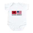 thumbnail image 1 of CafePress - Albanian American Infant Bodysuit - Baby Light Bodysuit, Size Newborn - 24 Months, 1 of 4