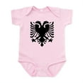 thumbnail image 1 of CafePress - Albanian Eagle Infant Bodysuit - Baby Light Bodysuit, Size Newborn - 24 Months, 1 of 4