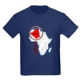 thumbnail image 1 of CafePress - Algeria Under The Magnifying Glass T Shirt - Dark T-Shirt Kids XS-XL, 1 of 4