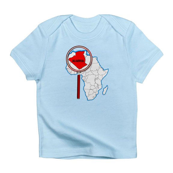 CafePress - Algeria Under The Magnifying Glass T Shirt - Infant T-Shirt