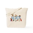 thumbnail image 1 of CafePress - Alice & Friends In Wonderland Tote Bag - Unisex Canvas Tote Bag, Beige, 1-Piece, 1 of 7