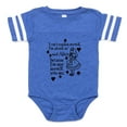 thumbnail image 1 of CafePress - Alice Not Myself Today_Wh - Cute Infant Baby Football Bodysuit, 1 of 3
