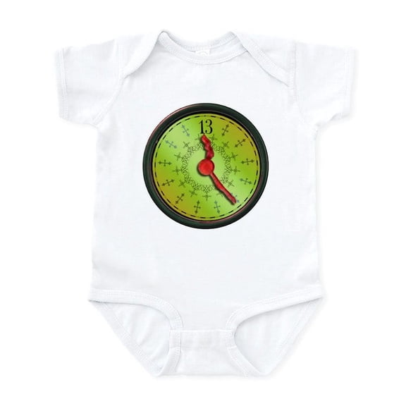 CafePress - All 13Th Hour Clock Items Infant Bodysuit - Baby Light Bodysuit, Size Newborn - 24 Months