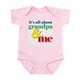 thumbnail image 1 of CafePress - All About Grandpa And Me Infant Bodysuit - Baby Light Bodysuit, Size Newborn - 24 Months, 1 of 4