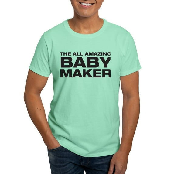 CafePress - All Amazing Baby Maker T Shirt - Men's Classic Graphic Cotton T-Shirt