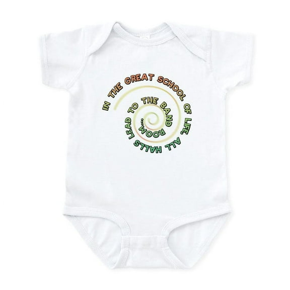 CafePress - All Halls Lead To The Band Room Infant Bodysuit - Baby Light Bodysuit, Size Newborn - 24 Months