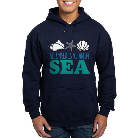 CafePress - All I Need Is Vitamin Sea Sweatshirt - Pullover Hoodie, Classic, Comfortable Hooded Sweatshirt