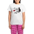 thumbnail image 1 of CafePress - All I Need Is Wine And My C Women's Light Pajamas - Women's Short Sleeve Print T-Shirt and Pants Light Cotton Pajama Set, 1 of 7