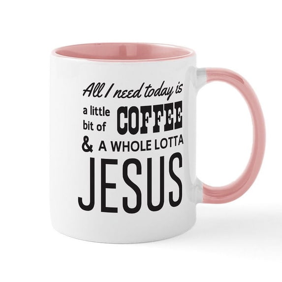 CafePress - All I Need Today Is A Little Bit Of Coffee & A Who - 11 oz Ceramic Mug - Novelty Coffee Tea Cup