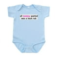 thumbnail image 1 of CafePress - All Mommy Wanted Was A Back Rub Body Suit - Baby Light Bodysuit, Size Newborn - 24 Months, 1 of 4