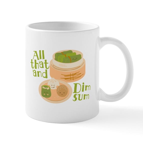 CafePress - All That Mugs - 11 oz Ceramic Mug - Novelty Coffee Tea Cup