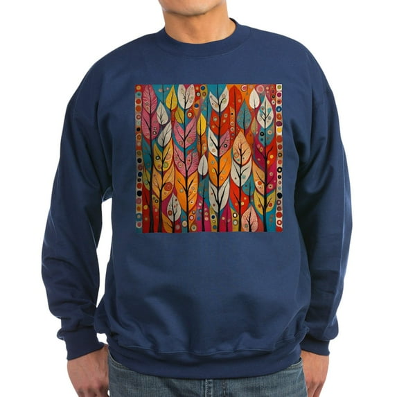 CafePress - All The Autumn Leave Sweatshirt - Classic Crew Neck Sweatshirt