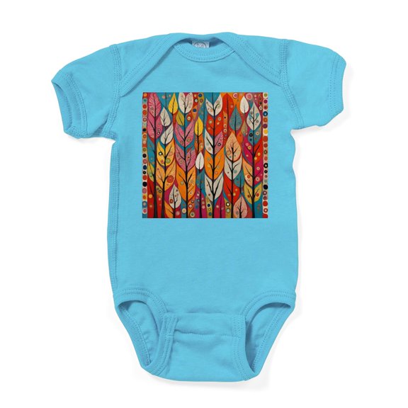 CafePress - All The Autumn Leaves Body Suit - Cute Infant Bodysuit Baby Romper - Size Newborn - 24 Months