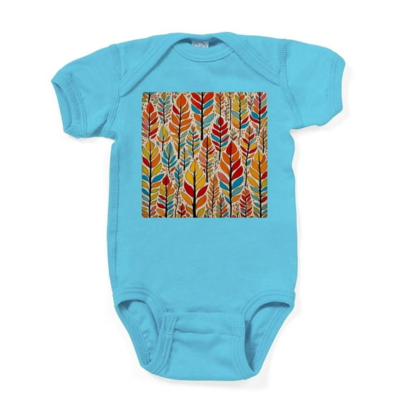 CafePress - All The Colours Of Fall Body Suit - Cute Infant Bodysuit Baby Romper - Size Newborn - 24 Months