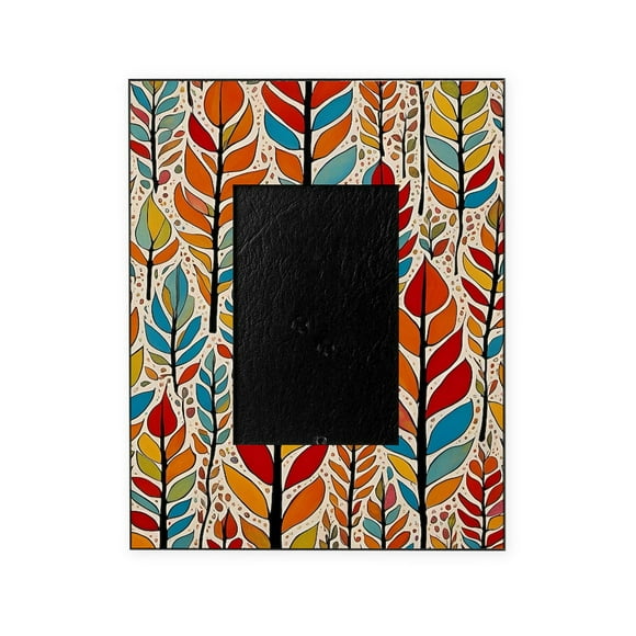 CafePress - All The Colours Of Fall - Decorative 8x10 Picture Frame