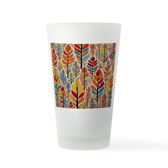 CafePress - All The Colours Of Fall - Pint Glass, Drinking Glass, 16 oz. CafePress