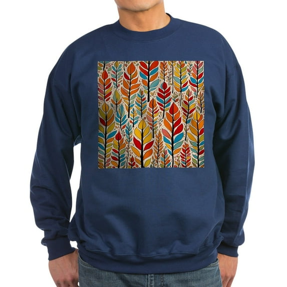 CafePress - All The Colours Of Fall Sweatshirt - Classic Crew Neck Sweatshirt