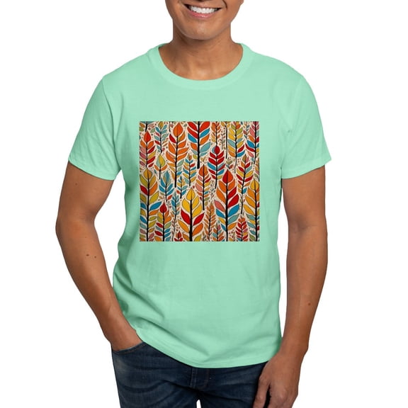 CafePress - All The Colours Of Fall T Shirt - Men's Classic Graphic Cotton T-Shirt