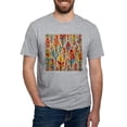 thumbnail image 1 of CafePress - All The Colours Of Fall T Shirt - Fitted T-Shirt, Vintage Fit Soft Cotton Tee, 1 of 4