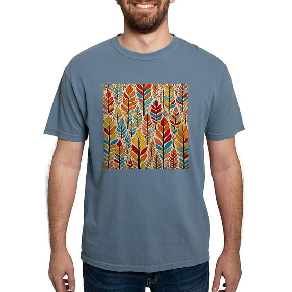 CafePress - All The Colours Of Fall T Shirt - Mens Comfort Colors Shirt
