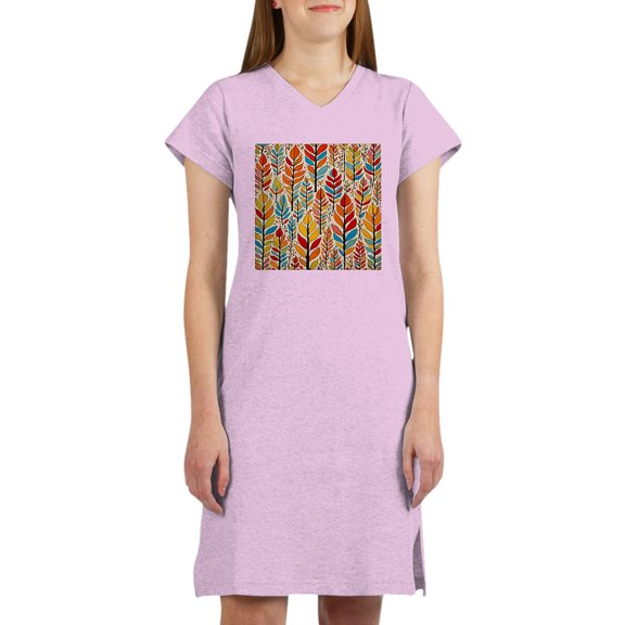 CafePress - All The Colours Of Fall T Shirt - Women's Nightshirt
