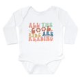 thumbnail image 1 of CafePress - All The Cool Kids Are Reading Body Suit - Long Sleeve Cotton Baby Bodysuit, 1 of 4