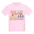 thumbnail image 1 of CafePress - All The Cool Kids Are Reading T Shirt - Light T-Shirt Kids XS-XL, 1 of 4
