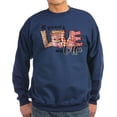 thumbnail image 1 of CafePress - All You Need Is Love And Coffee Sweatshirt - Classic Crew Neck Sweatshirt, 1 of 4